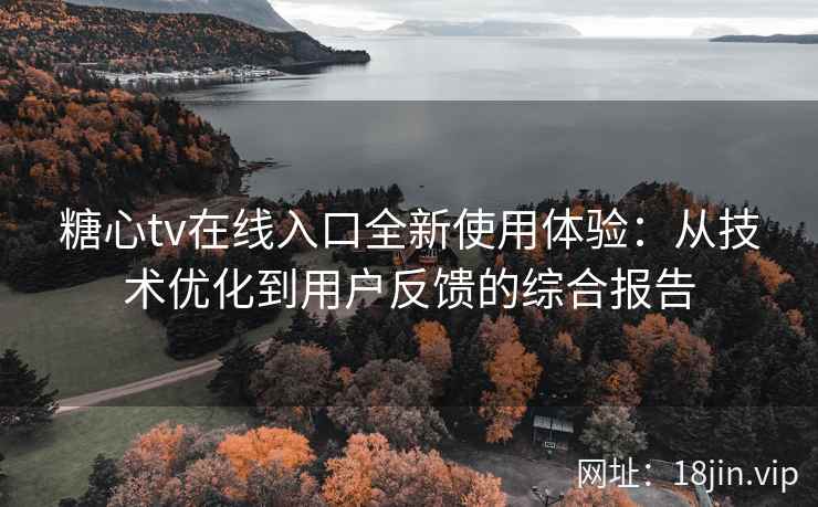 糖心tv在线入口全新使用体验：从技术优化到用户反馈的综合报告